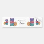 regenboogmacro's in Waterverf Bumpersticker (Voorkant)