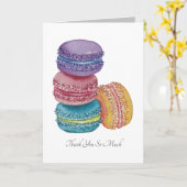 regenboogmacro's in Waterverf Kaart (Gele Bloem)