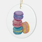 regenboogmacro's in Waterverf Keramisch Ornament (Links)