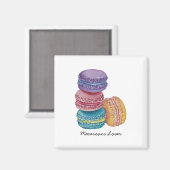 regenboogmacro's in Waterverf Magneet (Voorkant / Achterkant)