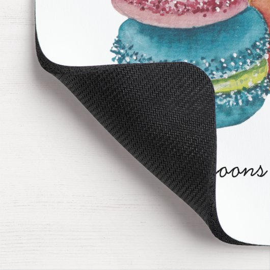 regenboogmacro's in Waterverf Muismat (Hoek)