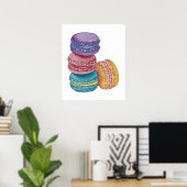 regenboogmacro's in Waterverf Poster (Thuiskantoor)