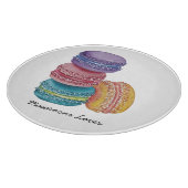 regenboogmacro's in Waterverf Snijplank (Hoek)