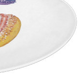 regenboogmacro's in Waterverf Snijplank (Hoek)