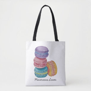 regenboogmacro's in Waterverf Tote Bag