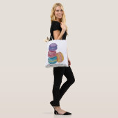 regenboogmacro's in Waterverf Tote Bag (Op model)