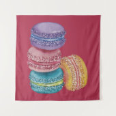 regenboogmacro's in Waterverf Wandkleed (Voorkant)