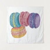 regenboogmacro's in Waterverf Wandkleed (Voorkant (horizontaal))