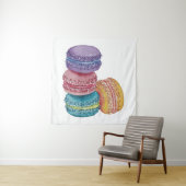 regenboogmacro's in Waterverf Wandkleed (In situ)