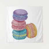 regenboogmacro's in Waterverf Wandkleed (Voorkant)