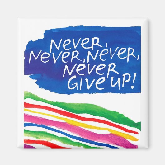 regenboogmagneet magneet (Voorkant)