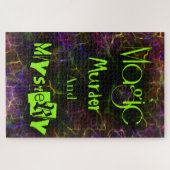 Regenboogmakerij, moord en mysterie legpuzzel (Horizontaal)