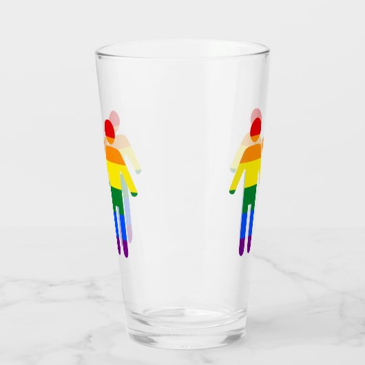 RegenboogMannen Glas (Links)