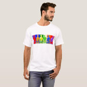 Regenboogmannen T-shirt (Voorkant volledig)
