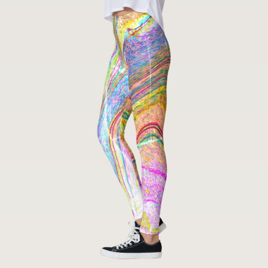 Regenboogmarmer Leggings (Links)