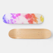 Regenboogmarmer Persoonlijk Skateboard (Horizontaal)