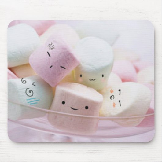 RegenboogMarshmallows Muismat (Voorkant)