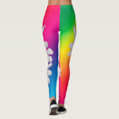 Regenboogmazen Leggings (Achterkant)