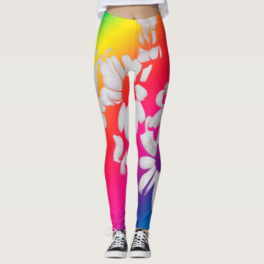 Regenboogmazen Leggings (Voorkant)