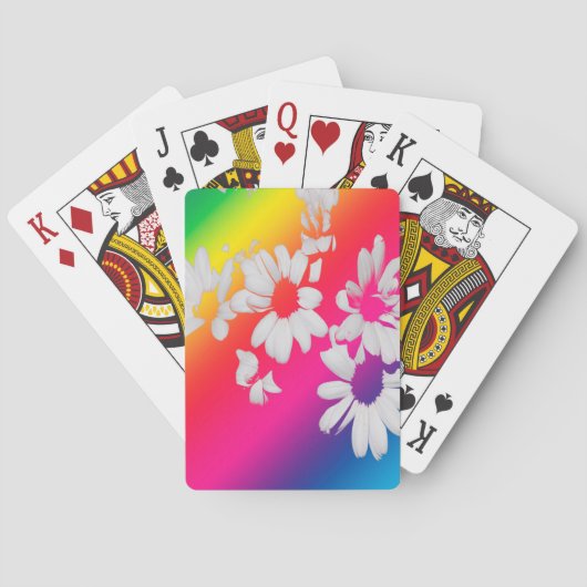 Regenboogmazen Pokerkaarten (Achterkant)