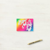 Regenboogmazen Post-it® Notes (Op bureau)