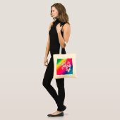 Regenboogmazen Tote Bag (Voorkant (model))