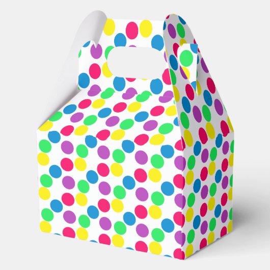 Regenboogmeisjes Elke dag Bedankdoosjes (Achterkant)