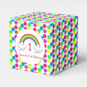 Regenboogmeisjes Elke dag Bedankdoosjes (Voorkant Zijde)