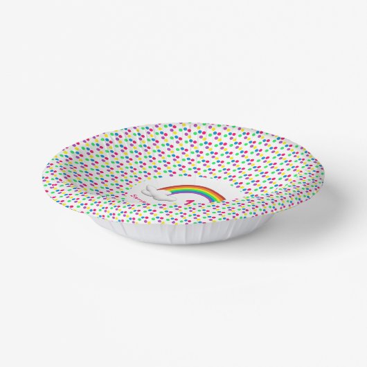 Regenboogmeisjes Elke dag Papieren Kommen (Gebogen)