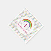 Regenboogmeisjes Elke dag Servet (Hoek)