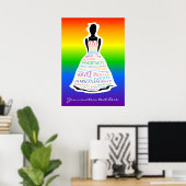 Regenboogmeisjes, Freemason Youth Custom Poster Gi (Thuiskantoor)