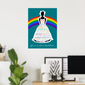 Regenboogmeisjes, Masonic Custom Poster Wall Art G (Thuiskantoor)