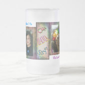 Regenboogmeisjes Matglas Bierpul (Center)