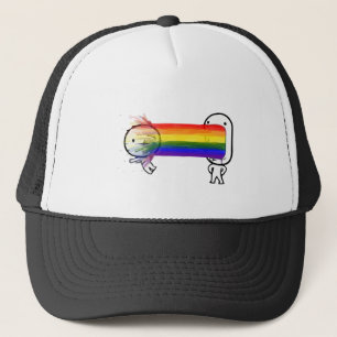 regenboogmeme trucker pet