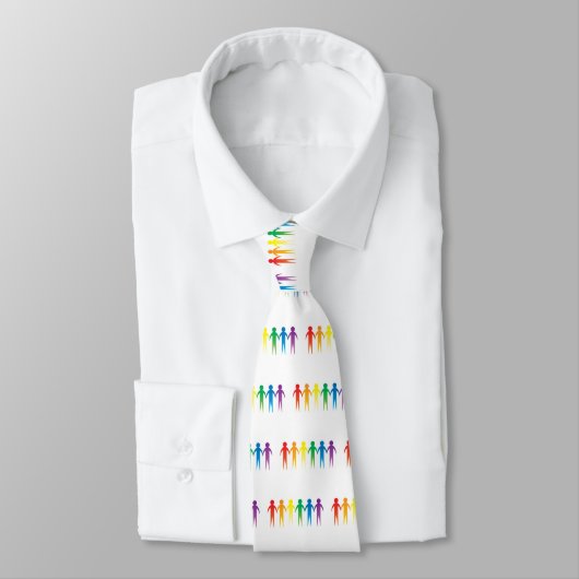Regenboogmensen Stropdas (Gebonden)