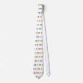 Regenboogmensen Stropdas (Voorkant)