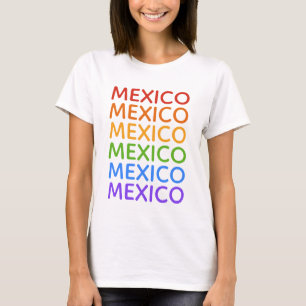 RegenboogMEXICO-shirten T-shirt