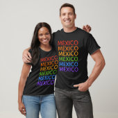 RegenboogMEXICO-shirten T-shirt (Unisex)