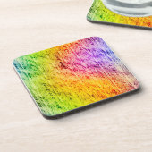 Regenboogmicrogolven Drankjes Onderzetter (Linkerzijde)