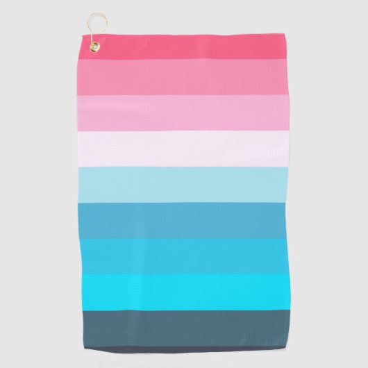 RegenboogMode Golfhanddoek (Voorkant)