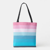 RegenboogMode Tote Bag (Achterkant)