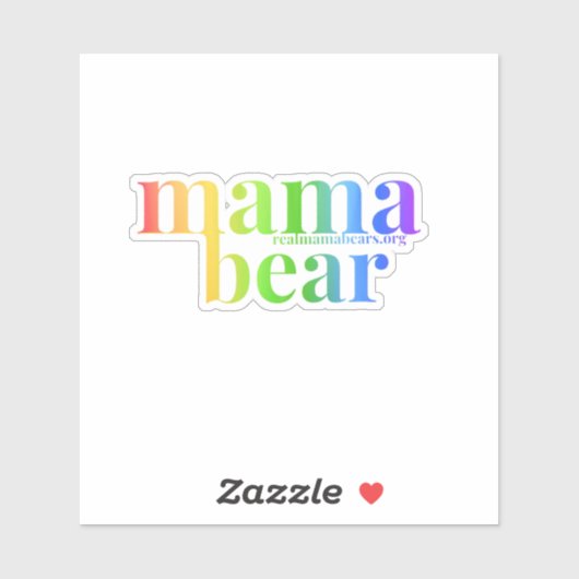 Regenboogmoeder Sticker (Vel)