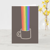 RegenboogMok Kaart (Gele Bloem)