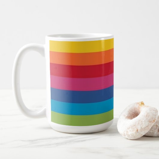 RegenboogMok Koffiemok (Met donut)