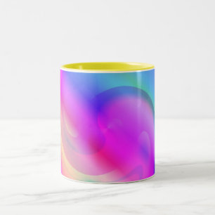 RegenboogMokken Tweekleurige Koffiemok