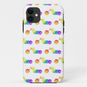 Regenboogmortocyclus Case-Mate iPhone Case