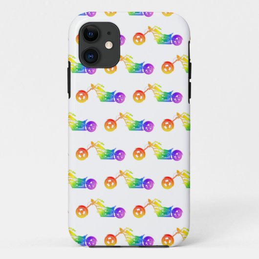Regenboogmortocyclus Case-Mate iPhone Case (Achterkant)