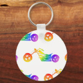 Regenboogmortocyclus Sleutelhanger (Voorkant)