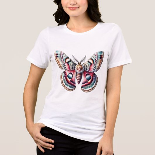 Regenboogmot Tri-Blend Shirt (Voorkant)