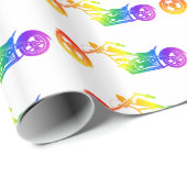 Regenboogmotor Cadeaupapier (Rol Hoek)